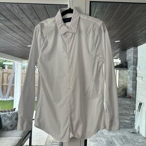 Abercrombie and Fitch small white button-down